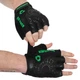 Перчатки для фитнеса и тренировок HARD TOUCH FG-9499 р-р M черный-зеленый - изображение 2