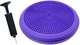 Балансировочная массажная подушка EasyFit Cushion-2 EF-1841s-V диск сенсомоторный для йоги и медитации с насосом 32 см Фиолетовый (56003317) - изображение 1