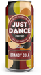 Упаковка слабоалкогольного напитка Just Dance Brandy Cola 7% 0.5 л х 24 шт (4820229039447) - изображение 3