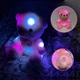 Мягкий плюшевый мишка со светодиодной LED подсветкой Мягкая игрушка Magic Bear подарок светящийся медведь 23 см Розовый - изображение 7