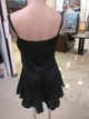 Женская шелковая пижама с шортами и коротким топом черная Martelle Lingerie 314 S - изображение 5