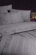 Постельное белье First Choice Ranforce Deluxe DARK 200 х 220 см Glosland Quicksilver - изображение 2