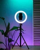 Комплект блогера RZTK Light Pro Black (кільцева led лампа 26 см 10 Вт / штатив 1.67 м / мікрофон) - зображення 3