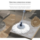 Комплект для прибирання RZTK Spin Mop (швабра і відро з віджимом) + 1 додаткова змінна насадка - зображення 7