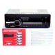 Автомагнітола 1085 підключення 1DIN 4х50W + USB/FM/LCD/MP3/SD з пультом ДУ Чорний (10522) - изображение 6