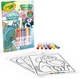 Раскраска по номерам Crayola Животные друзья 16 страниц + 6 фломастеров (5010065073210) - изображение 2