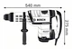 Перфоратор Bosch GBH 8-45 DV Professional (0611265000) - изображение 3