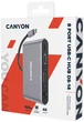 USB-хаб Canyon 8 port USB-C Hub DS-14 (CNS-TDS14) - изображение 2