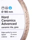Круг алмазний відрізний Distar 1A1R 180x1,4x8,5x25,4 Hard ceramics Advanced - зображення 2