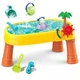 Столик-песочница для песка и воды 2 в 1 Beach Toys, лейка, ковш, формочки, мельница (HG 1126) - изображение 1