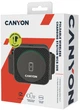 Бездротовий зарядний пристрій Canyon WS-305 3 в 1 QI Black (CNS-WCS305B) - зображення 7