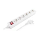 Мережевий фільтр живлення REAL-EL RS-6 Protect M 1.8m, white (EL122300031) - зображення 7