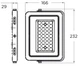Прожектор EUROLAMP с радиатором LED SMD "B" 100W 6500K - изображение 3