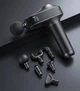 Професійний Перкусійний масажний Пістолет на акумуляторі Massage Gun для всього Тіла з безщітковим двигуном, 6 Масажних Головок, 30 швидкостей, 2000 mAh 18W (CG30) - зображення 5