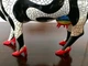 Коллекционная статуэтка корова в красных туфлях Cow Parade корова Paraiso Tropical, Size L 30 х 9 х 20 см Нидерланды - изображение 4