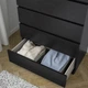 Комод MALM Ikea (Ікея) Колір Темно-коричневий, 704.036.06 - зображення 2