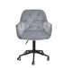 Офісне крісло на чорній хрестовині Onder Mebli CHERRY Б-Т СІРИЙ PH - 601 BK - MODERN OFFICE - зображення 2