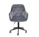 Офісне крісло на чорній хрестовині Onder Mebli CHERRY Б-Т СІРИЙ OR - 852 BK - MODERN OFFICE - зображення 2