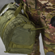 Сумка баул Silver Knight Cordura 600D із кріпленням Molle олива розмір 55х30х25 см - зображення 4