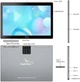 Планшет 10.1" EagleSoar Z-F1010 4/64Gb 4 ядра Android 12 5000 mAh Серый Factory Recertified - изображение 4