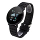 Фітнес трекер розумний смарт годинник UWatch 119 Plus з крокоміром. Колір чорний - изображение 1