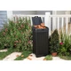 Контейнер для сміття Keter Baltimore Waste Bin чорний 125 л 236997 - изображение 4