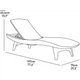 Комплект шезлонгів Keter Pacific Set + стіл капучино 231464 - зображення 3