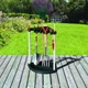 Кутова підставка для інструментів Keter Corner Tool Rack чорна 230826 - зображення 3