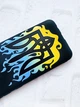 Матовий чохол на iPhone 15 Чорний :: Тризуб Полум'я (принт 257) - зображення 2