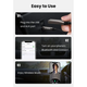 Bluetooth-ресивер UGREEN CM309 Bluetooth Car Receiver Aux with Mic Space Gray (UGR-70601) - изображение 9