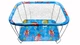 Манеж детский игровой KinderBox тачки с крупной сеточкой smk 300278 - изображение 1