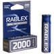 Акумулятор Rablex 18650 Li-ion 2000 mAh 3.7V літій-іонний елемент живлення батарея 18650 для ліхтарика повербанка електронних пристроїв акумуляторна батарея 3.7 В багаторазовий акумулятор високої ємності для техніки - зображення 2