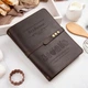 Кулинарный блокнот с именной гравировкой, А5, 100 листов для рецептов, Brown, WOODPRESENT - изображение 1