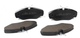 Тормозные колодки BRECK 23099 00 703 00 Renault Trafic, Espace; Opel Vivaro; Nissan Primastar 1605198, 4106000QAE, 4414021 - изображение 2