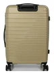 Чемодан пластиковый MADISSON 33703 средний 66 см шампань Mp00157 - изображение 3
