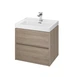 Тумба для раковины Cersanit Crea дуб 53,3x44,7x59,4см (FZZW1008761564) - изображение 1