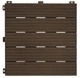 Декоративное покрытие Multy Home Cosmopolitan 30х30см коричневое 6шт (EU5100041) - изображение 1