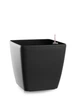 Вазон Plastkon Quadrato Flower Lover 18x18x17см антрацит - изображение 2