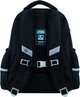 Рюкзак шкільний GoPack Cyber Sport напівкаркасний 38x28x13 см Чорний (GO24-165M-5) - зображення 4
