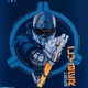 Рюкзак шкільний GoPack Cyber Game напівкаркасний 38х28х13 см Синій (GO24-165M-8) - зображення 13
