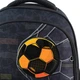 Рюкзак шкільний GoPack Goal Time каркасний 38x28x15 см Чорний (GO24-597M-8) - зображення 14