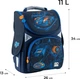 Рюкзак шкільний GoPack Speedway каркасний 34x26x13 см Синій (GO24-5001S-7) - зображення 2