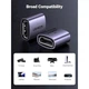 З'єднувач-перехідник Ugreen HDMI - HDMI подовжувач 2.1 8K 3D Arc Gray HD159 (90592) - зображення 5