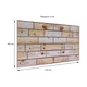 Декоративна ПВХ панель Sticker Wall 960х480х4 мм (0578) - зображення 2