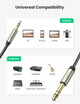 Аудіо кабель UGREEN AV127 3.5mm to 6.35mm TRS Stereo Audio Cable 2m (Gray)(UGR-10628) (UGR-10628) - зображення 6