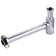 Сифон для умывальника GLOBUS LUX GS-32-105-00 колбовый латунь впуск 1 1/4" выпуск горизонтальный хром 000027620 - изображение 6