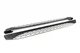 Бокові пороги Shining (2 шт., алюміній) для Chery Tiggo 7 2020- рр - зображення 2