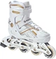 Раздвижные ролики Raven Pulse White/Gold размер 40-43 (smj550) - изображение 1