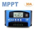 Контролер заряду сонячної батареї MPPT 30А 12/24 В дисплей та USB - зображення 1