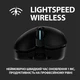 Игровая мышь Logitech G703 LightSpeed Wireless Hero 12000 DPI с оптическим сенсором с 6 кнопками и настраиваемой RGB подсветкой Черная - изображение 7